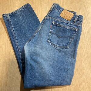 Vintage Levi's Jeans 501xx Buttonfly Straight Leg Faded Jeans Size 36x32 USA